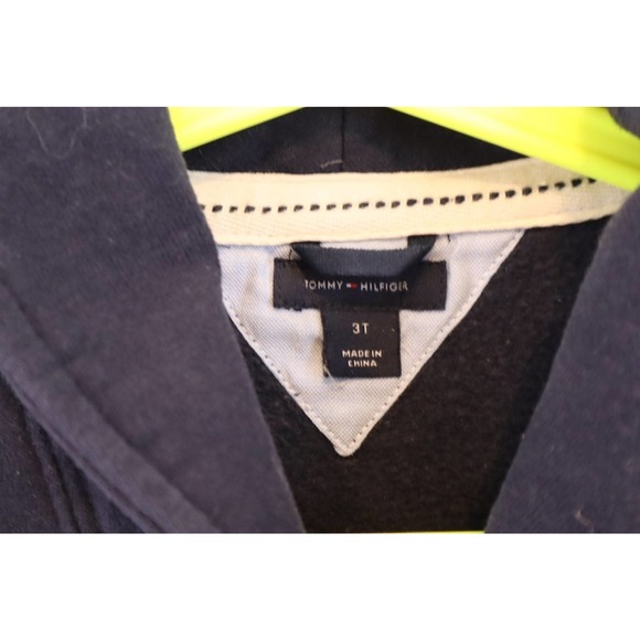 Kids Letterman Tommy Hilfiger Jacket Size 3t Preppy Button - Picture 4 of 6